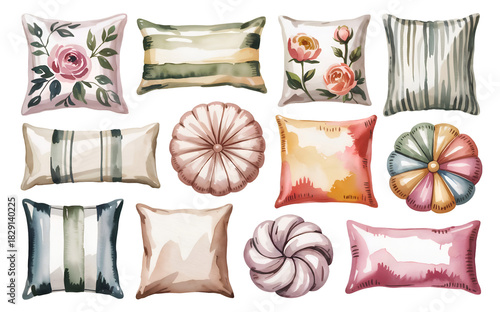 Variety of Stylish Pillow Shapes