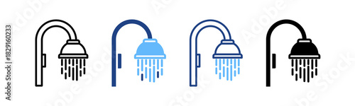 Shower multiple icon
