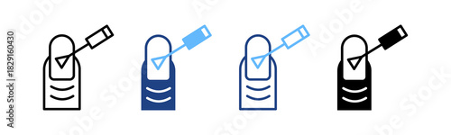 Manicure multiple icon