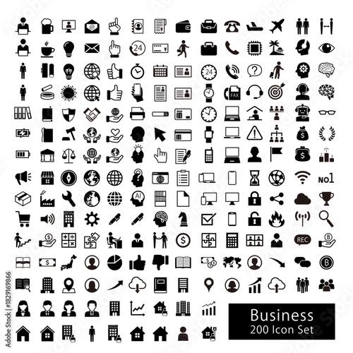 ビジネスアイコンセット