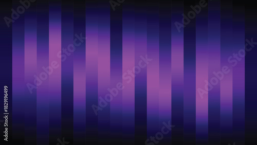 Abstract purple and indigo vertical light bar background with digital wave pattern for futuristic or event design