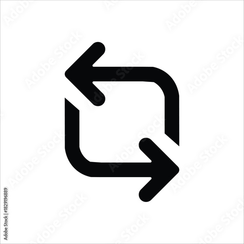 replace icons. simple solid vector