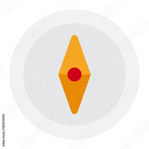Navigation Compass Icon