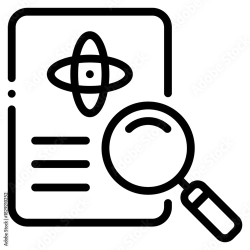 Scientific Research Documentation Icon