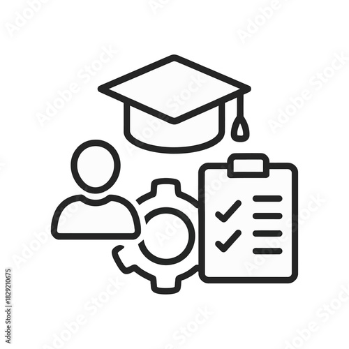 skills development checklist with a graduate mastering technical expertise for professional growth driving success and ensuring continuous improvement in career