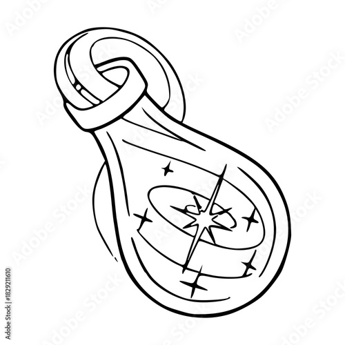 abstract wormhole cosmic energy icon