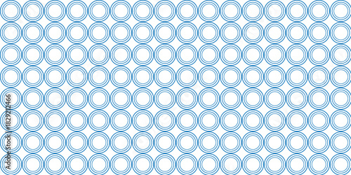 simple blue triple circle pattern for banner poster background.