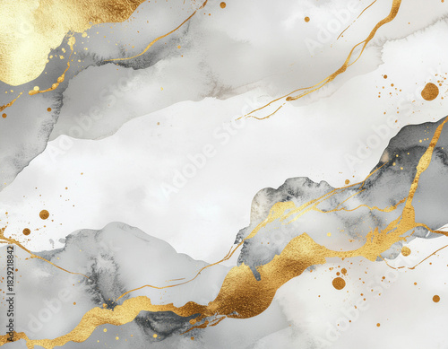 金箔ラインが映えるプレミアム和紙テクスチャ — 和洋どちらにも合う上品背景