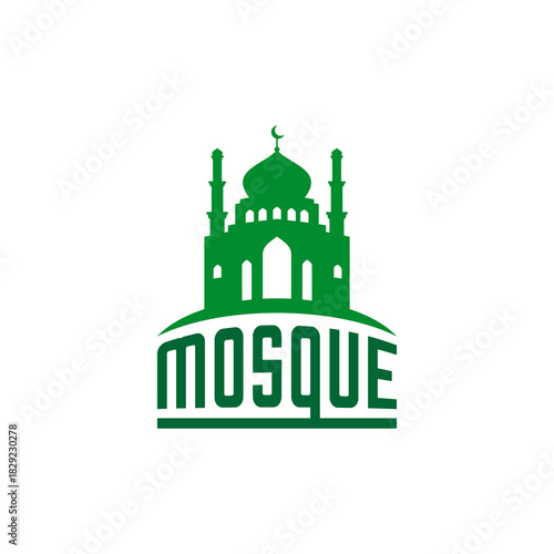 Mosque flat simple design 