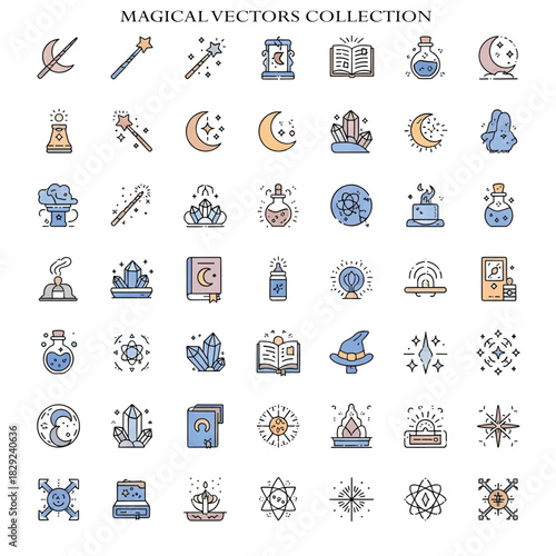 Magical Fantasy Glow Effect Illustration