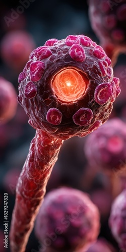 Advanced cellular imaging techniques utilizing high-resolution fluorescence microscopy, molecular markers, and live-cell visualization for cellular physiology analysis