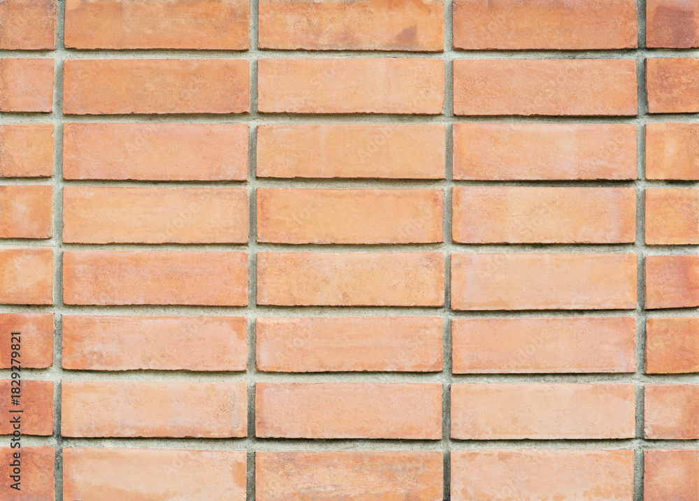 Obraz premium Red brick wall pattern or background