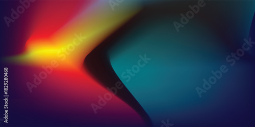Abstract Liquid Gradient Background. Design for Ads, Banners, Posters, Covers, Web, Brochures, Wallpapers, and Flyers. Vector art.