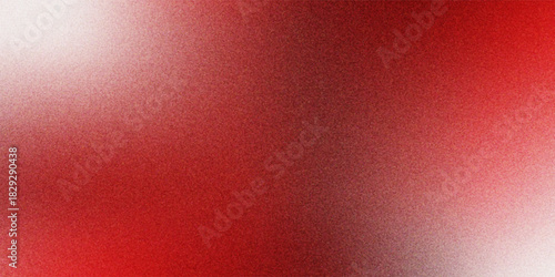 Red gradient background with subtle grain texture, featuring a grainy gradient effect. Red color wallpaper with soft noise texture.