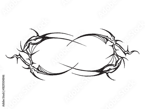 hand drawn neo tribal illustrations