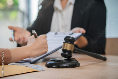 A professional attorney who reviews legal documents, provides fair advice, and strategic guidance in formal court matters, contracts, judgments, partnerships, rights, and powers.