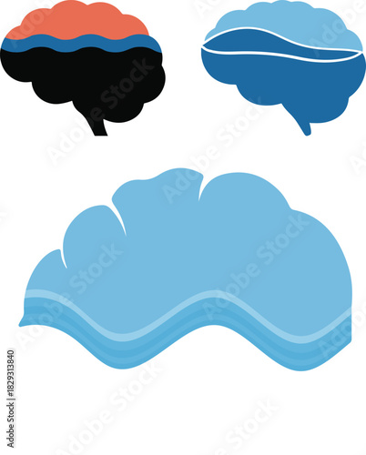 Abstract brain concept representing ideas and innovation