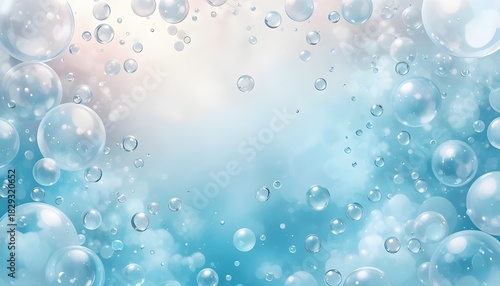 Wallpaper Mural A dreamlike PNG pattern is formed with transparent, bubble, circle, water, and aqua.  A smooth, transparent PNG with soft pastel bubbles  Overlay for adorable watercolor or banners with a marine theme Torontodigital.ca