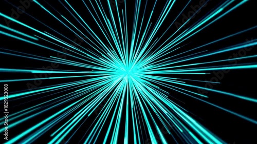 Speeding Through Digital Space for Tech Innovation and Future Growth, Dynamic Abstract Background