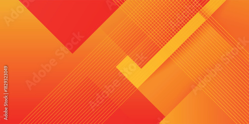yellow and orange abstract background geometry shine and layer element vector for presentation design. Suit for business, corporate, institution, party, festive, seminar, and talks