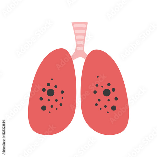 air pollution with dust PM2.5 concept