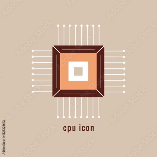 Circuit board, Artificial intelligence concept