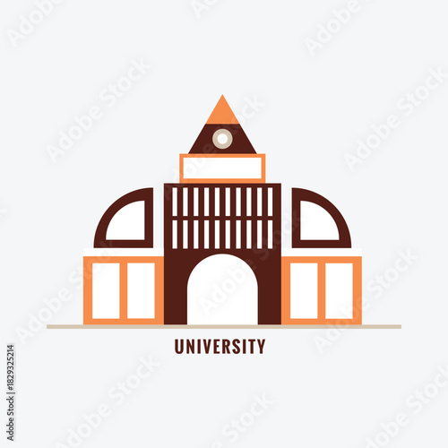 University building icon