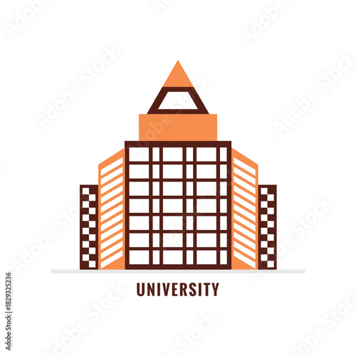 University building icon