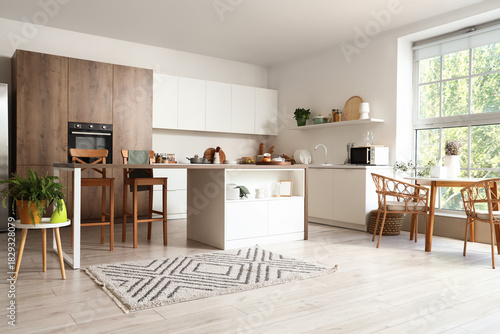 Modern kitchen interior des...