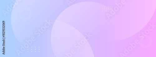 Banner background, soft purple and blue gradient waves with smooth pastel light.