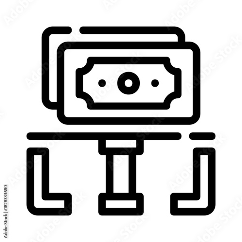 Longterm incentive financial reward suitable for business organizations as a bonus for employees hard work and dedication. Staff motivation.
