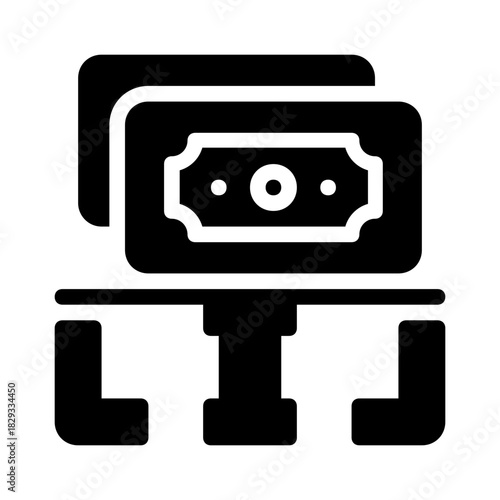 Longterm incentive financial reward suitable for business organizations as a bonus for employees hard work and dedication. Staff motivation.
