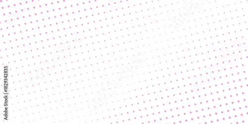 Top Pink Vector Gradient Blue Color Halftone Background Staggered Dots Pattern art