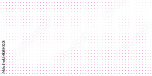 Top Pink Vector Gradient Blue Color Halftone Background Staggered Dots Pattern art