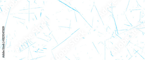Vector random blue lines pattern For with skate traces, cracks, scratches