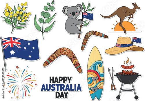 Celebrate Australia Day Icons of National Pride and Culture