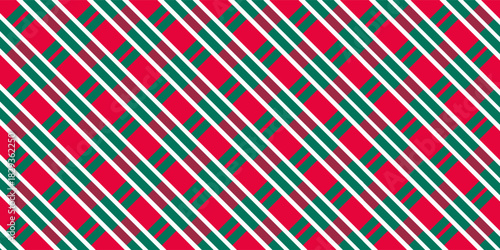 Cane candy diagonal stripes red green white pattern christmas background