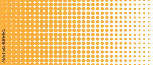 Abstract halftone pattern with RGB color elements