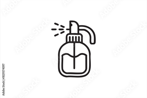 Organic Foliage and Floral Outline Icons Collection