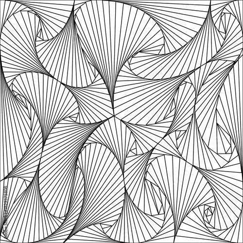Fotografía Abstract, scribble patterns, abstract lines without a definite form combine to create images
