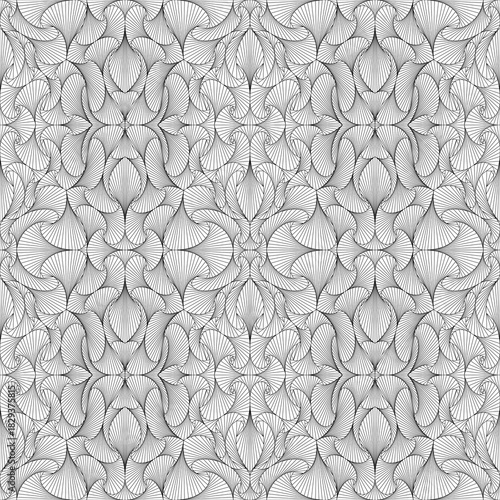 Fotografie Abstract, scribble patterns, abstract lines without a definite form combine to create images