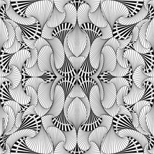 Foto Abstract, scribble patterns, abstract lines without a definite form combine to create images