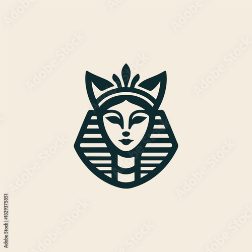 Goddess Bastet Logo