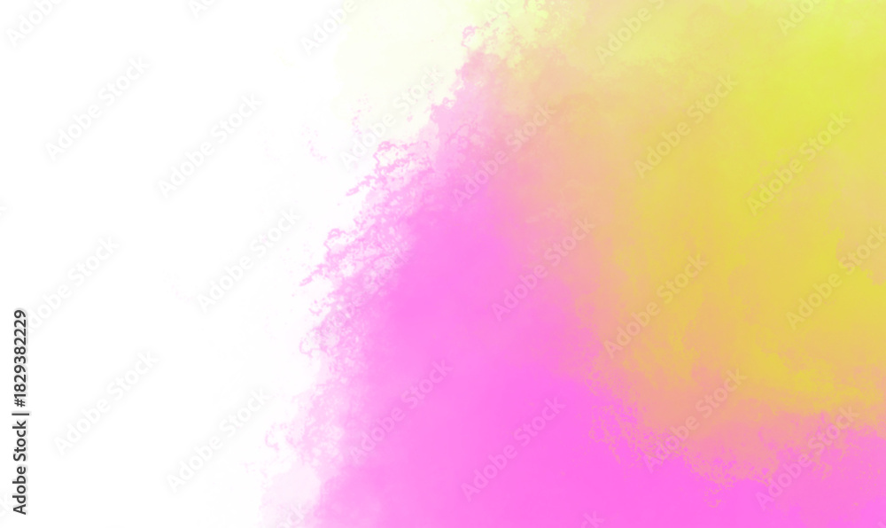 Obraz premium Abstract gradient of pink yellow and white colors