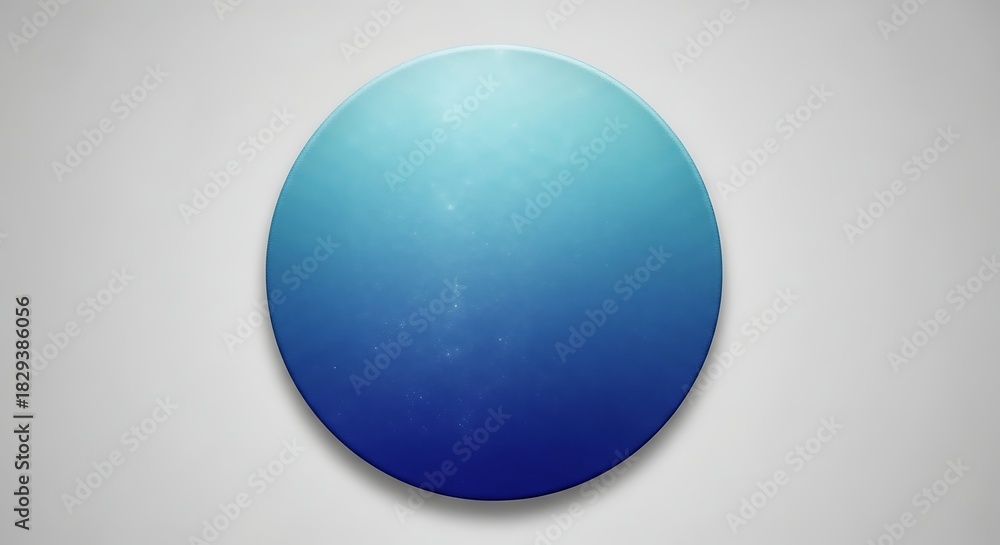 Obraz premium Oval gradient background with light blue to dark blue color transition on white