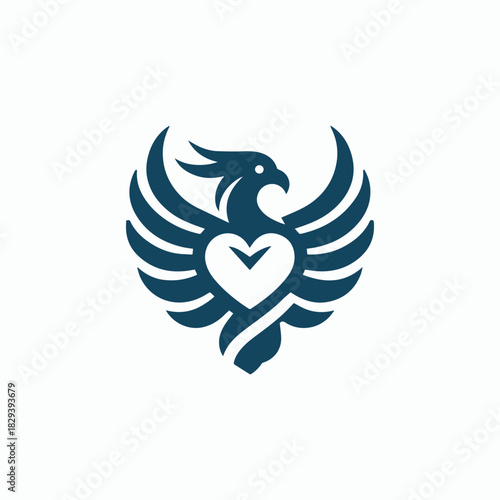 Phoenix Heart Logo