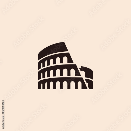 Colosseum Rome Logo