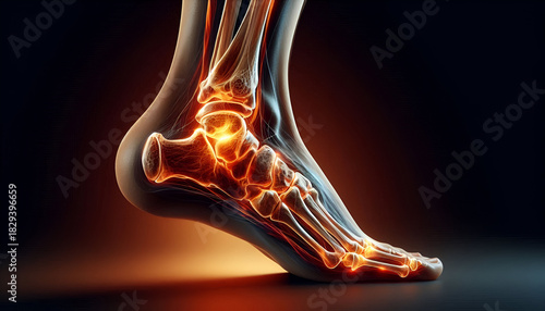 anatomy of painful ankle