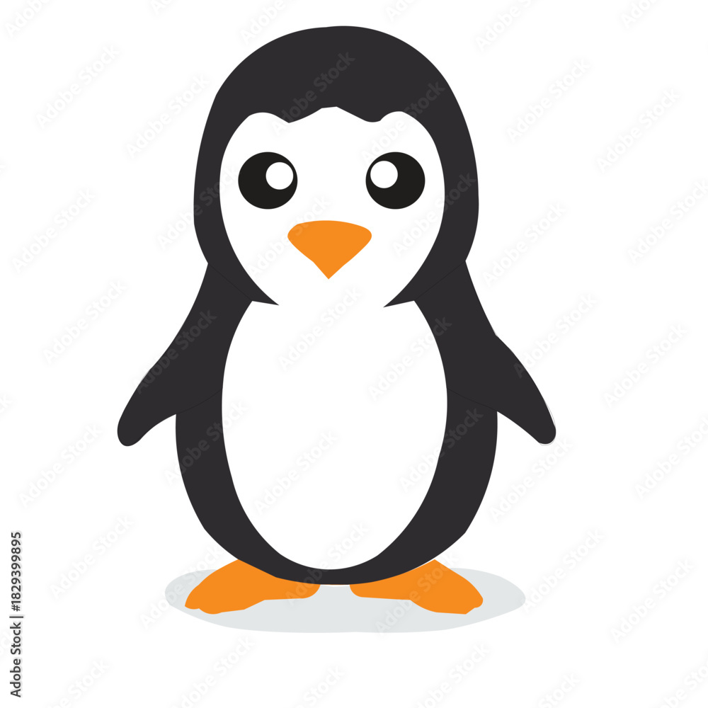 Obraz premium penguin on the snow