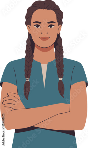 Flat Design Vector Infographic Set of Food Groups, Macronutrients, and Healthy Diet